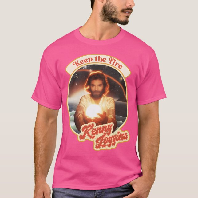 Kenny Loggins Retro T Shirt (Framsida)