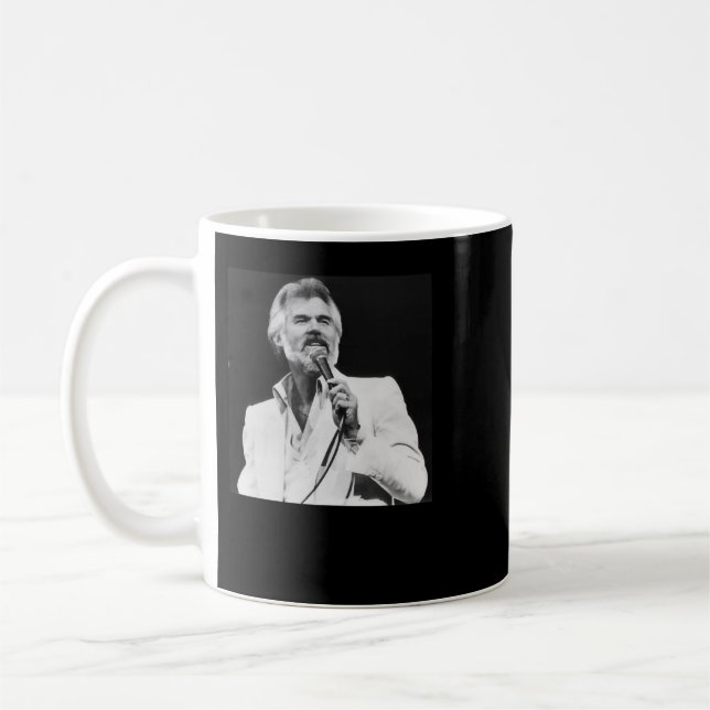 Kenny Rogers - Land musiksånger Kenny Rogers Kaffemugg (Vänster)