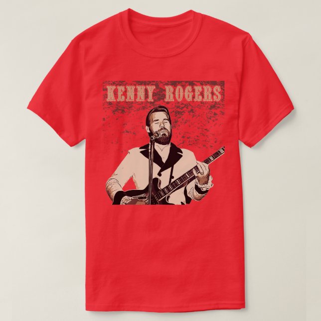kenny rogers t shirt (Design framsida)
