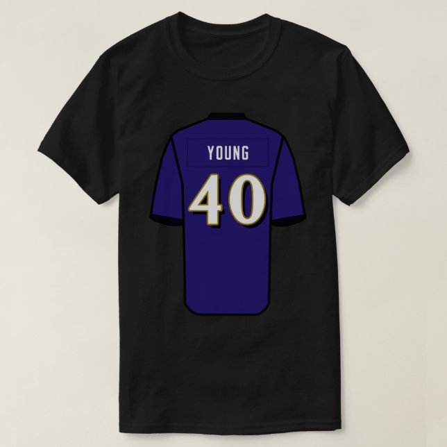 Kenny Young Jersey T Shirt (Design framsida)
