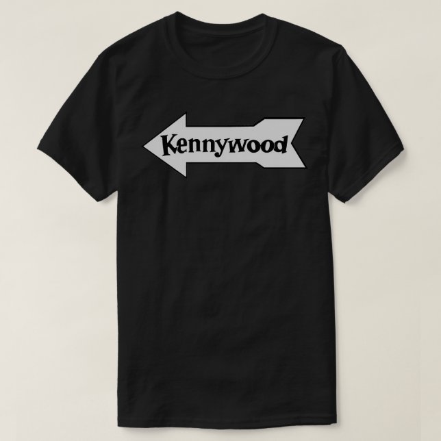Kennywood Black and White T Shirt (Design framsida)