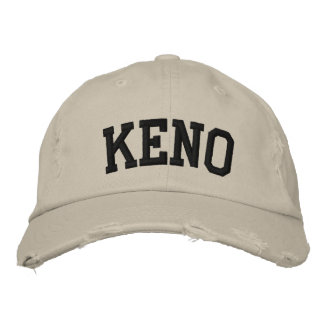 Keno Embroized Hat Broderad Keps