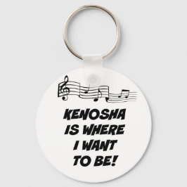 Kenosha Keychain Nyckelring