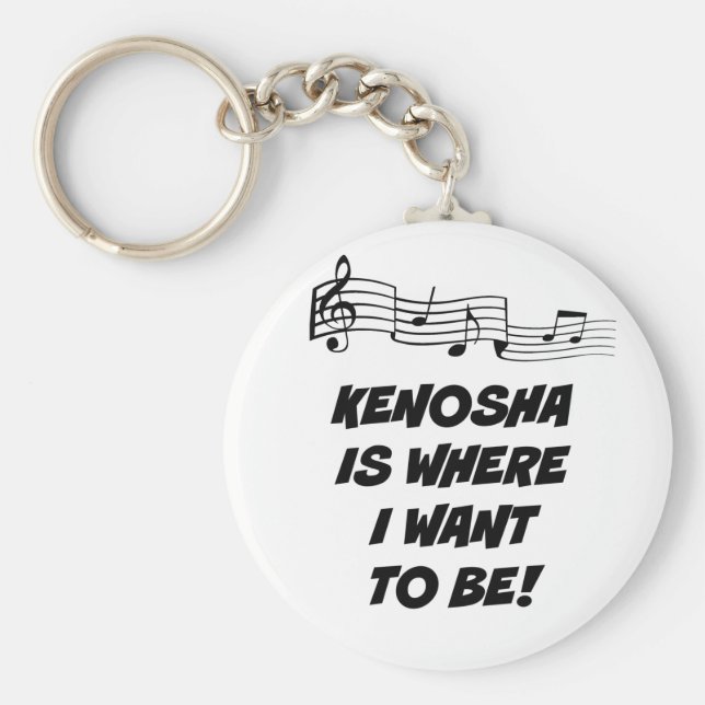 Kenosha Keychain Nyckelring (Framsidan)