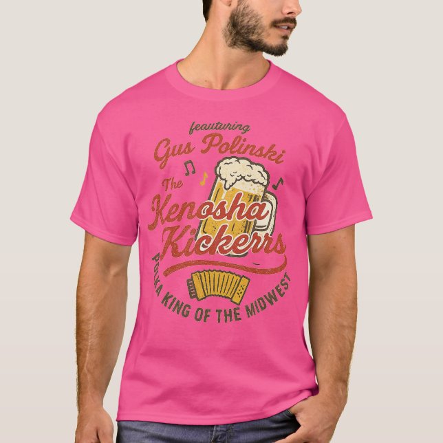 Kenosha Kickers Funny T Shirt (Framsida)