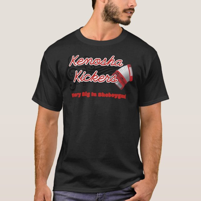 Kenosha Kickers (mycket stor i Sheboygan!) Classic T Shirt (Framsida)