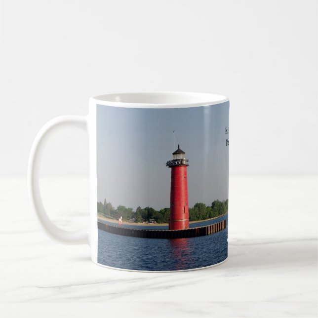 Kenosha North Pierhead Light mugg (Vänster)