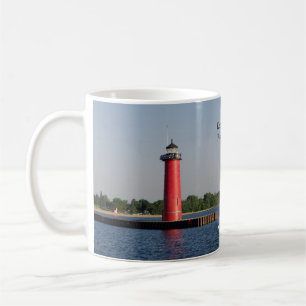 Kenosha North Pierhead Light-mugg Kaffemugg