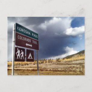Kenosha Pass vid Fall Vykort