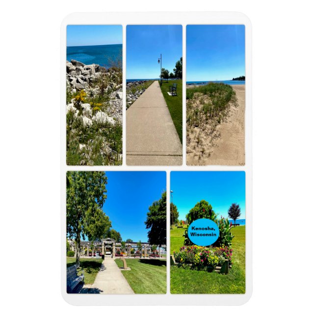 Kenosha Wisconsin Magnet (Vertikal)
