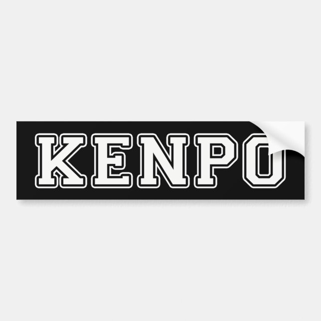 Kenpo Bildekal (Framsidan)