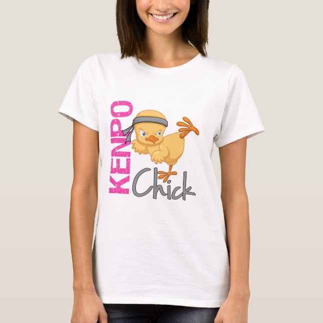 Kenpo chick t-shirt (Framsida)