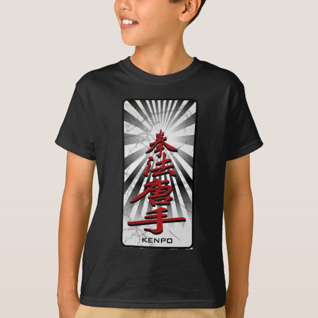 Kenpo-Karate-3D T Shirt (Framsida)