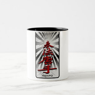 Kenpo-Karate-3D Två-Tonad Mugg