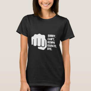 Kenpo Karate Adjö Funny American Kenpo T Shirt