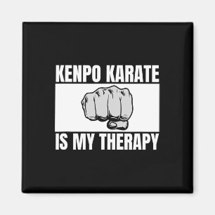 Kenpo Karate är min Therapy Funny American Kenpo 2 Magnet