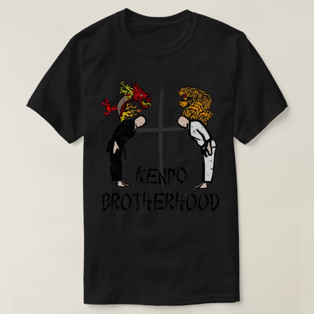 Kenpo Karate Brothernature T Shirt (Design framsida)