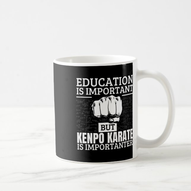 Kenpo Karate Education är viktig för den berömda a Kaffemugg (Höger)