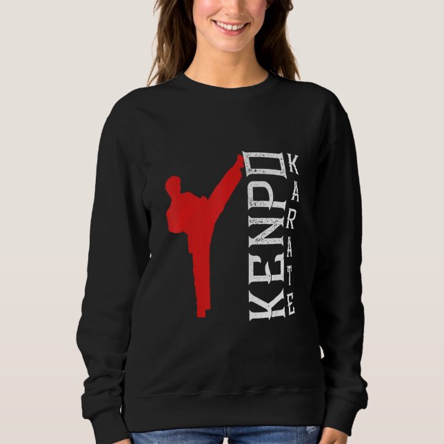 Kenpo Karate Japansk Defence Fighter Martial Arts T Shirt (Framsida)