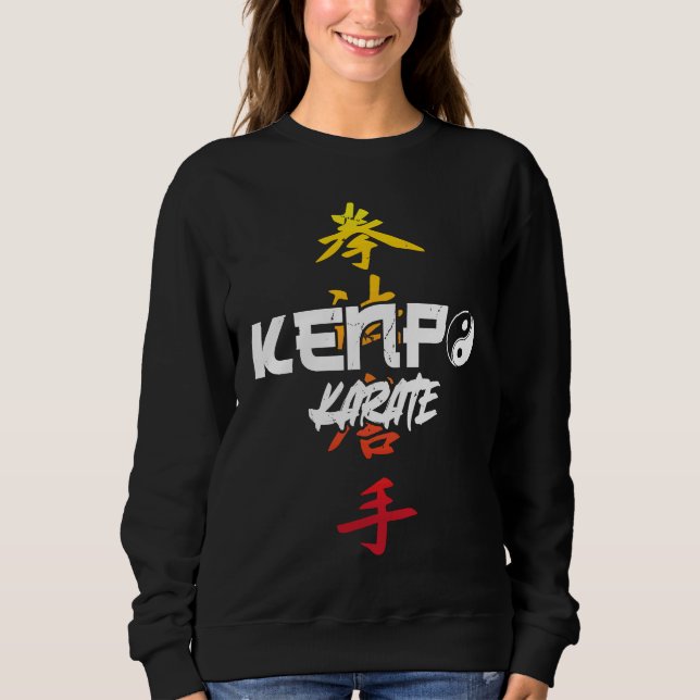 Kenpo Karate Karate T Shirt (Framsida)