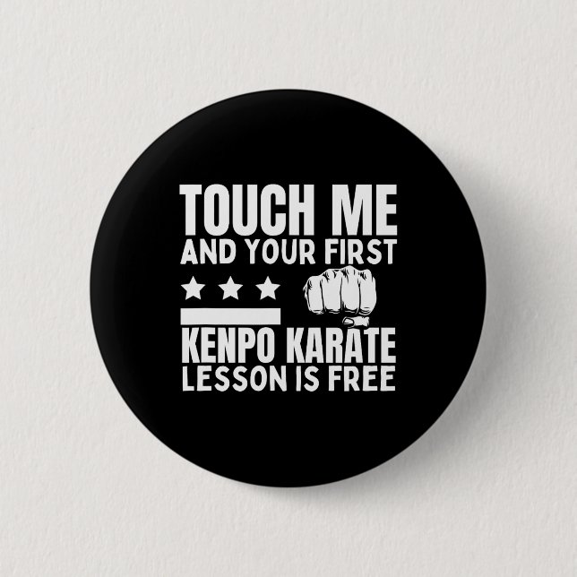 Kenpo Karate Lesson for Free Coach Funny American Knapp (Framsida)