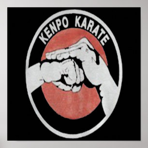 Kenpo Karate Martial Arts Anpassningsbar Gift Poster