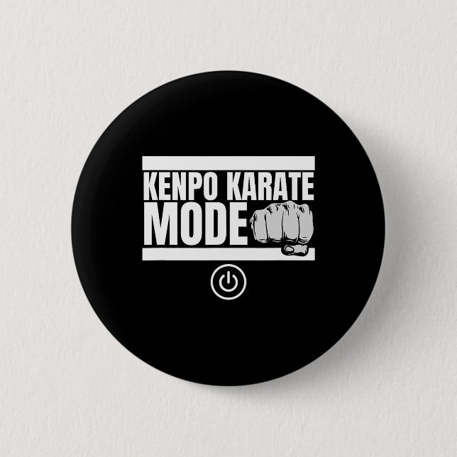 Kenpo Karate Mode on Funny American Kenpo 2 Knapp (Framsida)