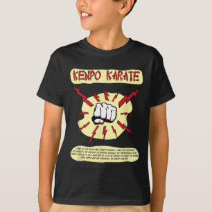 Kenpo Karate Self Defence Martial Arts T Shirt