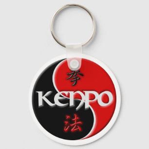Kenpo Yin Yang nyckelring