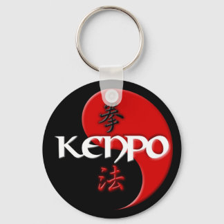 Kenpo Yin Yang Nyckelring