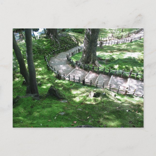 Kenrokuen Garden: Kanazawa, Japan Vykort (Framsida)