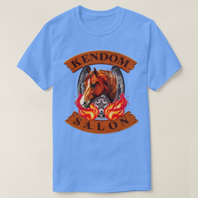 Kens Salon T Shirt (Design framsida)