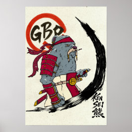 Kensei Bear-rulle Poster