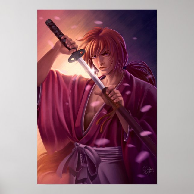 Kenshin Himura Poster (Framsidan)