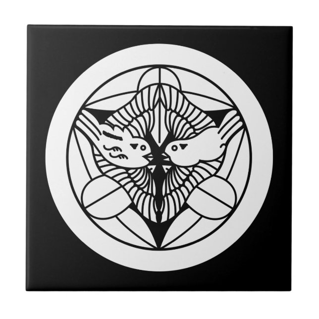 Kenshin Uesugi (H) Kakelplatta (Framsidan)