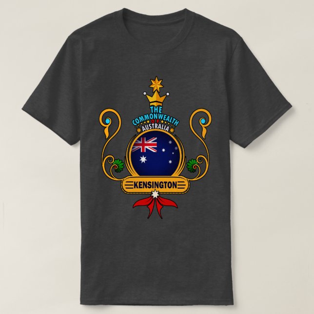 Kensington Australia New South Wales T Shirt (Design framsida)