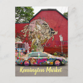 Kensington marknadsför den Toronto Kanada vykortet Vykort
