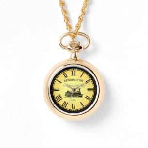Kensington Station ~ London England ~ 1879 ~ Armbandsur