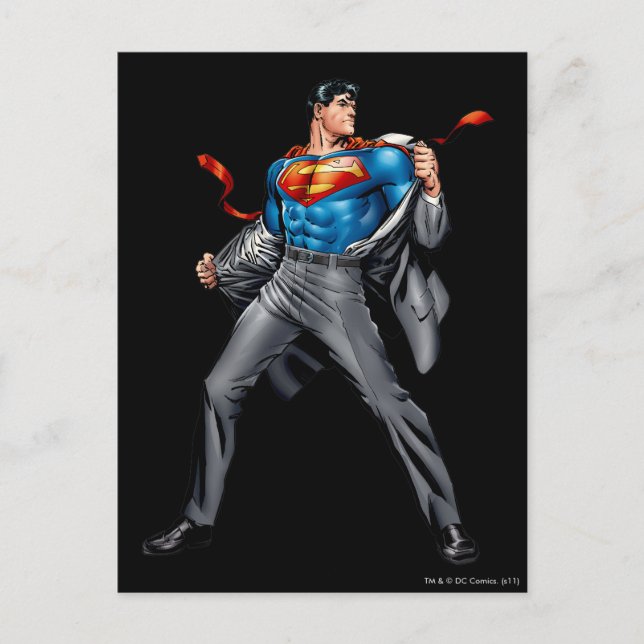 Kent-ändringar i Superman Vykort (Framsida)