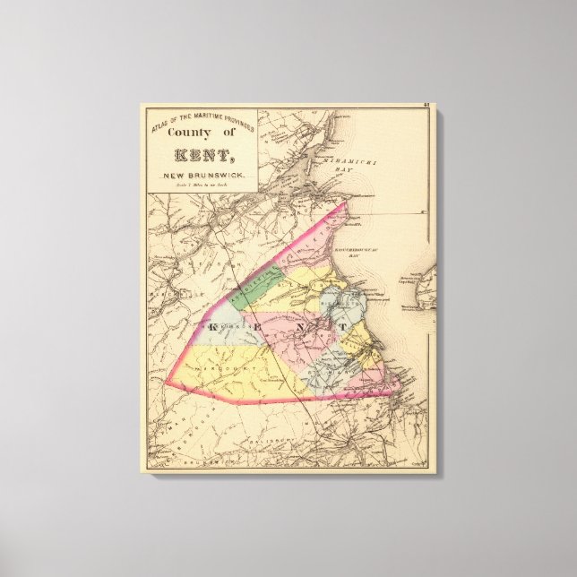 Kent Co, NB Canvastryck (Framsida)