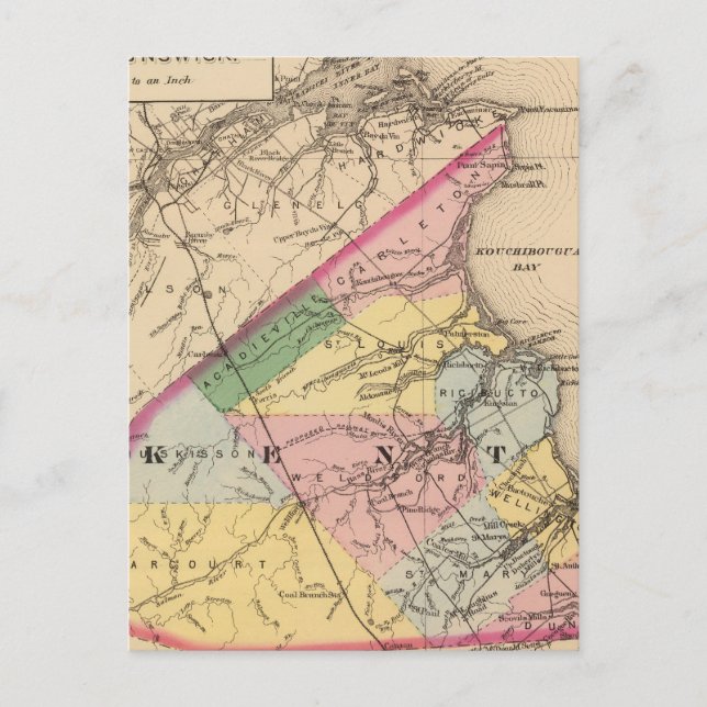 Kent Co, NB Vykort (Framsida)