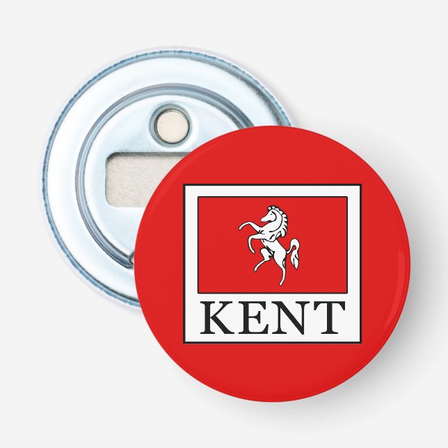 Kent County England Flasköppnare (Framsidan)