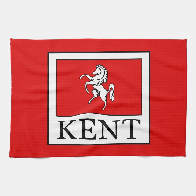 Kent County England Kökshandduk (Horisontell)