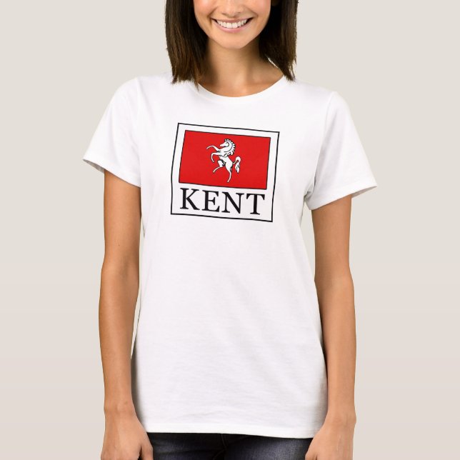 Kent County England T Shirt (Framsida)