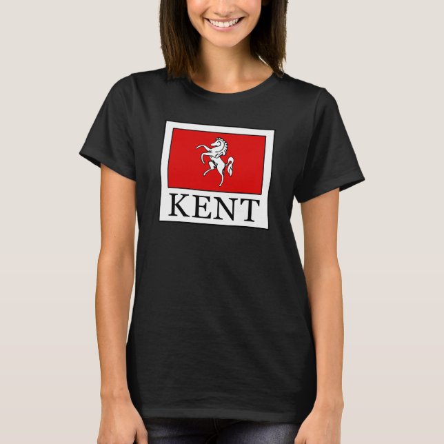 Kent County England T Shirt (Framsida)