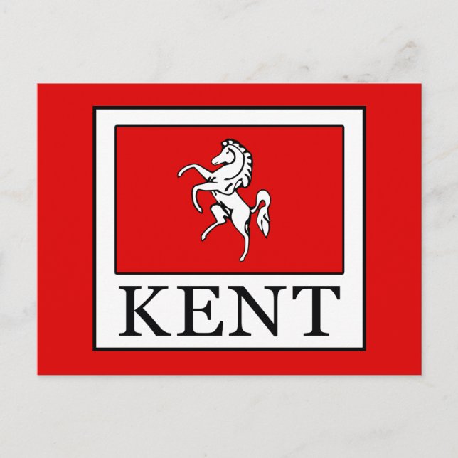 Kent County England Vykort (Framsida)