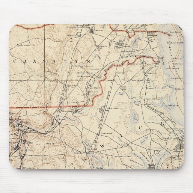 Kent County, Rhode island Musmatta (Framsidan)