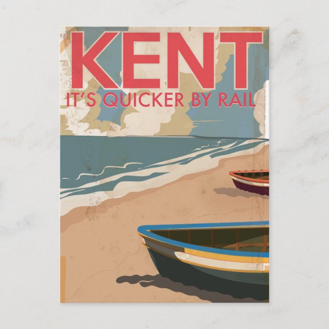 Kent, England Ångloksreplik Resposter Vykort (Framsida)