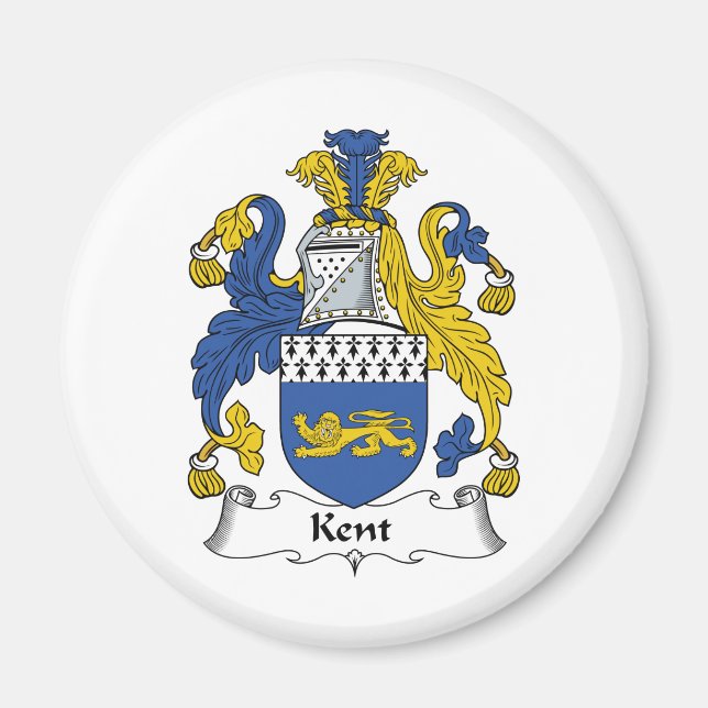 Kent Family Crest Magnet (Framsidan)