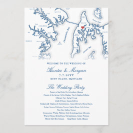Kent Island Maryland Destination Wedding Program